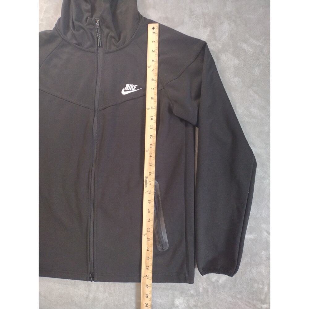 Nike Tech Fleece Hoodie Jacket Mens Large Black Full Zip Sweatshirt Athleisure - Picture 6 of 9